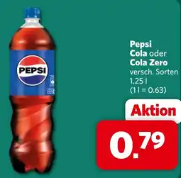 Famila Nord West Pepsi Cola oder Cola Zero Angebot