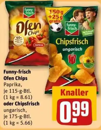 Funny-frisch Ofen Chips oder Chipsfrisch