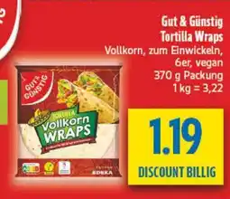 diska Gut & Günstig Tortilla Wraps Angebot