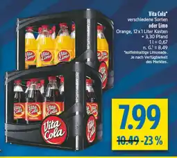 diska Vita Cola oder Limo Angebot