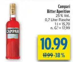 diska Campari Bitter Aperitive Angebot