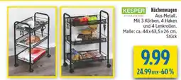 diska KESPER Küchenwagen Angebot
