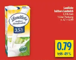 diska Landliebe haltbare Landmilch Angebot