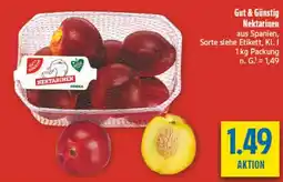 diska Gut & Günstig Nektarinen Angebot