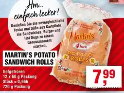 Handelshof MARTIN'S POTATO SANDWICH ROLLS Angebot
