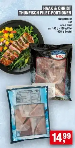 Handelshof HAAK & CHRIST THUNFISCH FILET-PORTIONEN Angebot