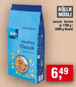 Handelshof KÖLLN MÜSLI Angebot