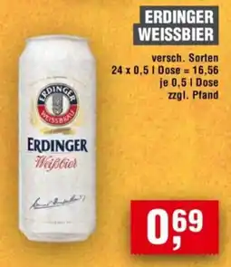 Handelshof ERDINGER WEISSBIER Angebot