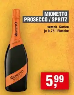 Handelshof MIONETTO PROSECCO/SPRITZ Angebot