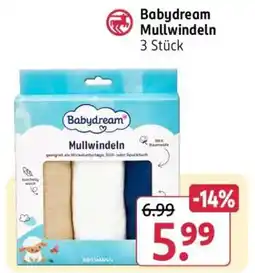 Rossmann Babydream Mullwindeln 3 Stück Angebot