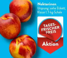 Aldi Süd Nektarinen Angebot