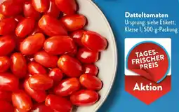Aldi Süd Datteltomaten Angebot