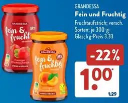 Aldi Süd GRANDESSA Fein und Fruchtig Angebot
