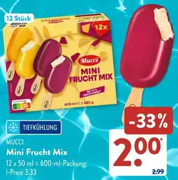 Aldi Süd MUCCI Mini Frucht Mix Angebot