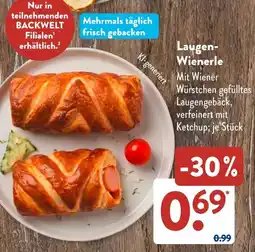 Aldi Süd Laugen Wienerle Angebot
