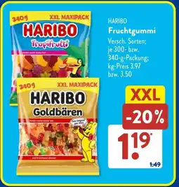 Aldi Süd HARIBO Fruchtgummi Angebot
