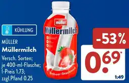 Aldi Süd MÜLLER Müllermilch Angebot