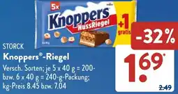 Aldi Süd STORCK Knoppers Riegel Angebot
