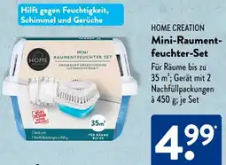 Aldi Süd HOME CREATION Mini-Raumentfeuchter-Set Angebot
