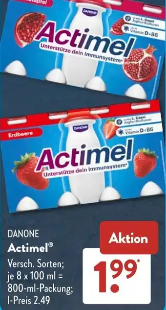 Aldi Süd DANONE Actimel Angebot