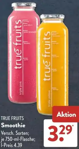 Aldi Süd TRUE FRUITS Smoothie Angebot