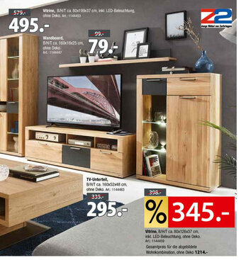 Zurbrüggen Vitrine Angebot