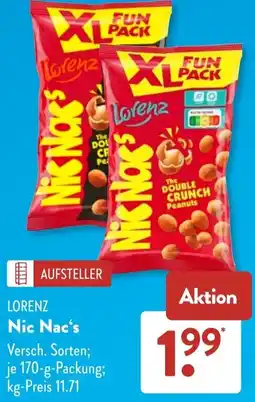 Aldi Süd LORENZ Nic Nac's Angebot