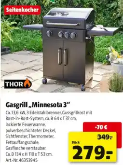 Hagebau THOR Gasgrill ,,Minnesota 3" Angebot