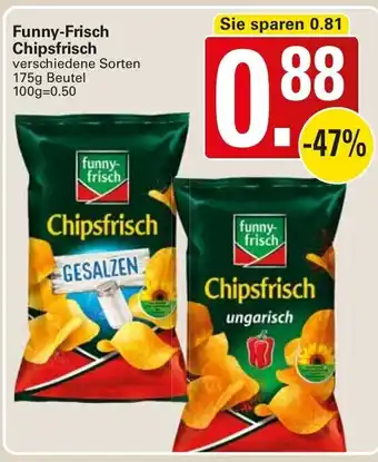 WEZ Funny Frisch Chipsfrisch 175g Beutel Angebot