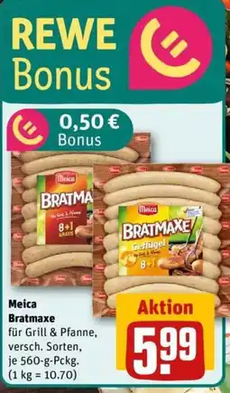 REWE Meica Bratmaxe Angebot