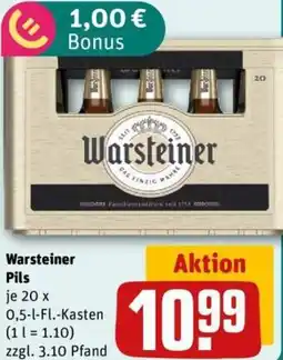 REWE Warsteiner Pils Angebot