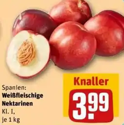 REWE Weißfleischige Nektarinen Angebot