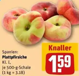 REWE Plattpfirsiche Angebot