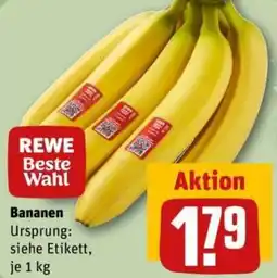REWE Bananen Angebot