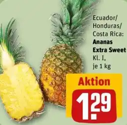 REWE Ananas Extra Sweet Angebot