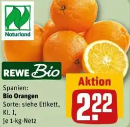 REWE Bio Orangen Angebot