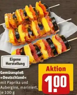 REWE Gemüsespieß Deutschland Angebot