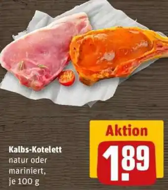 REWE Kalbs-Kotelett Angebot