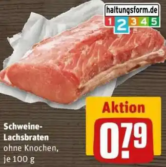 REWE Schweine Lachsbraten Angebot