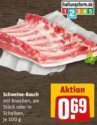 REWE Schweine-Bauch Angebot