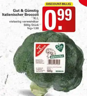 WEZ Gut & Günstig Italienischer Broccoli 500g Angebot