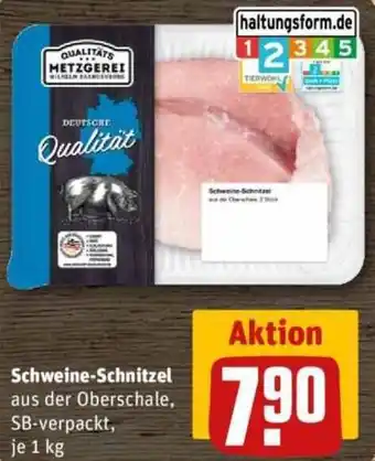 REWE Schweine-Schnitzel Angebot