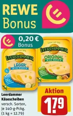 REWE Leerdammer Käsescheiben Angebot