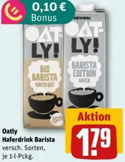 REWE Oatly Haferdrink Barista Angebot