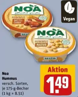 REWE Noa Hummus Angebot