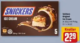 REWE Snickers Original Ice Cream Angebot