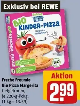 REWE Freche Freunde Bio Pizza Margerita Angebot