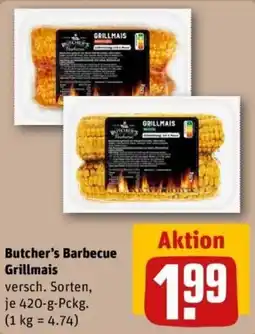 REWE Butcher's Barbecue Grillmais Angebot