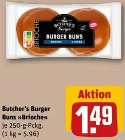 REWE Butcher's Burger Buns Brioche Angebot