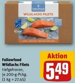 REWE Followfood Wildlachs Filets Angebot